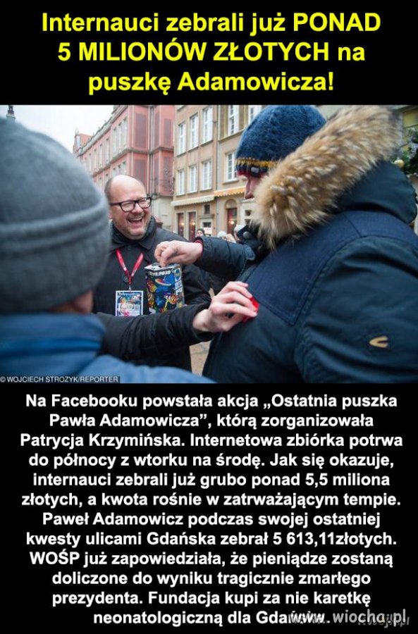 Ostatnia puszka Adamowicza