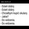 W sklepie z okularami 