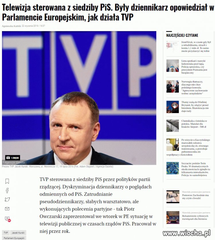 Czarne chmury nad TVP