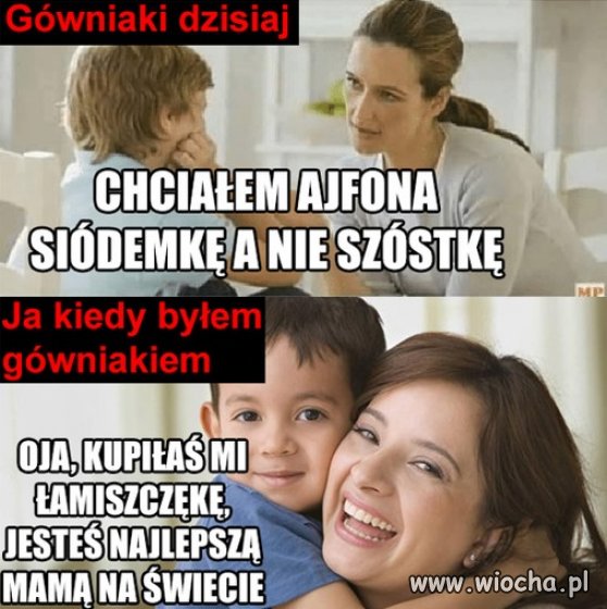 Ja się zawsze cieszyłam, jak dostałam Czeko-tubkę.