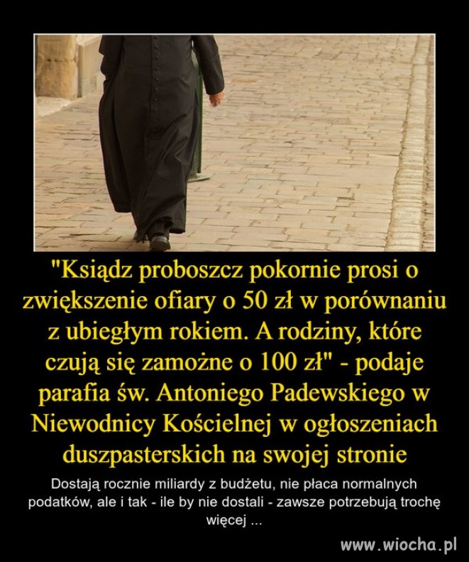Mało im kasy