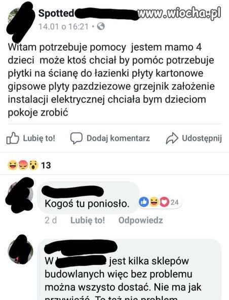 Potrzebna pomoc czy sponsor?