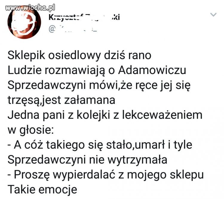 Chory kraj się robi