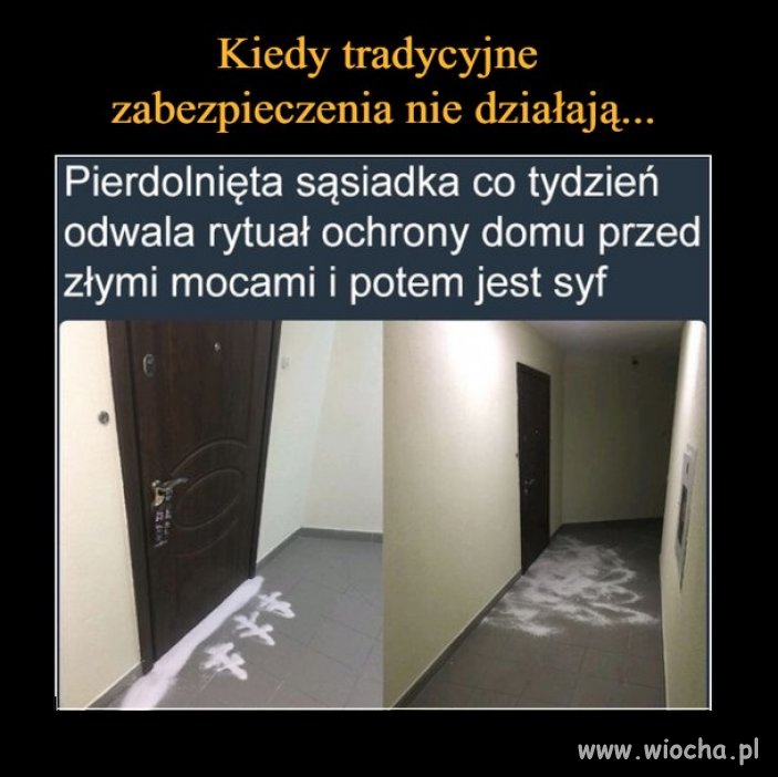 Rytuał ochrony domu