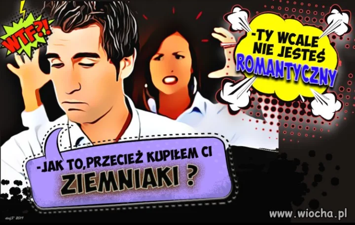 Wymowny romantyk ...