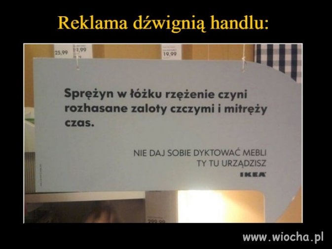Takie coś tylko w Ikei...