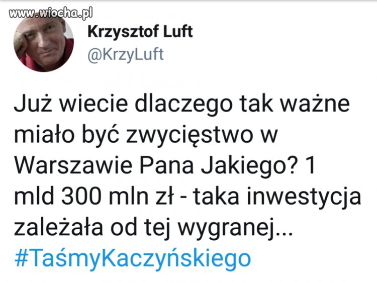 Jaki przegrał wybory w Warszawie