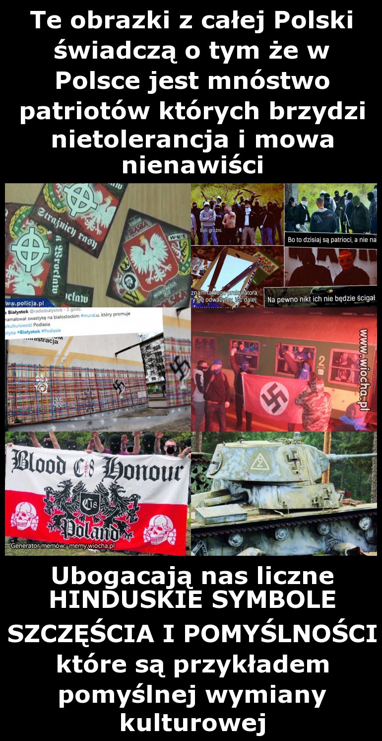 Przykłady na to że nie w Polsce atmosfery do mordów...