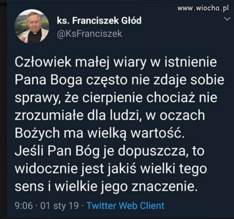 Czyli według tego klechy