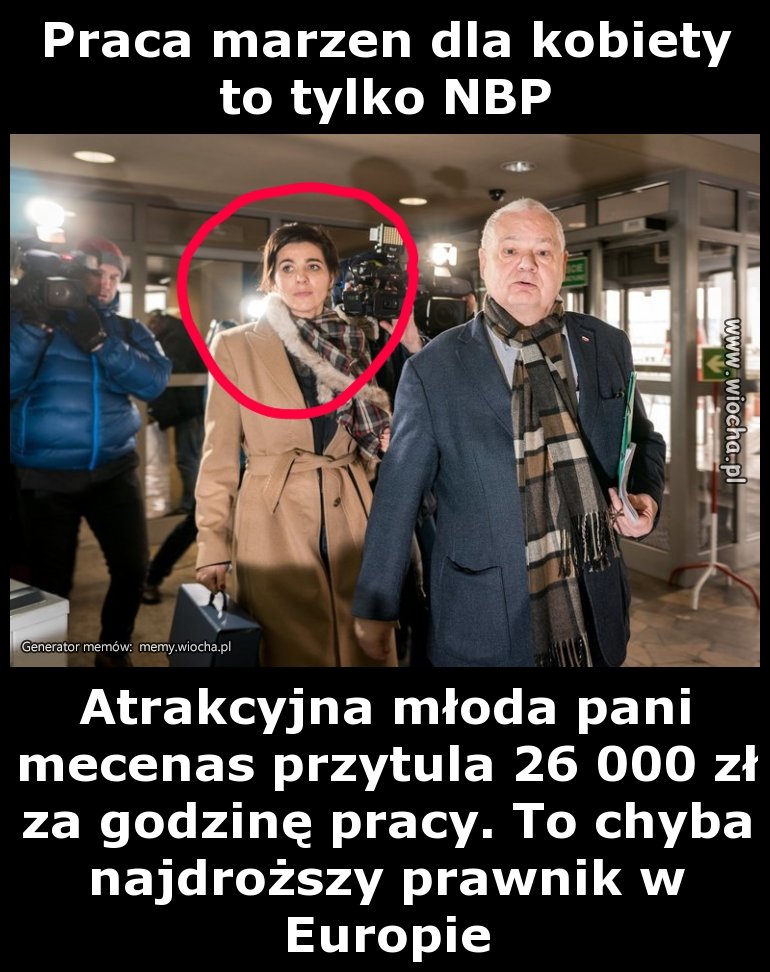 Praca marzen dla kobiety to tylko NBP