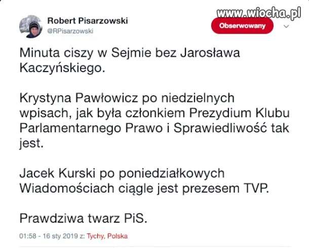 Linia partii jest niezmienna