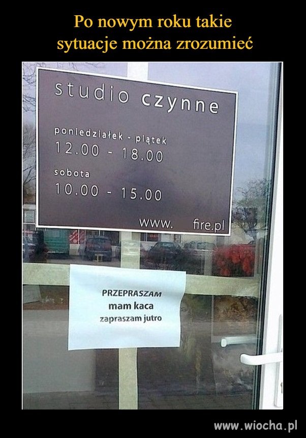 Czasami tak się zdarza