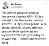 Ostatnio taki tekst słyszałem