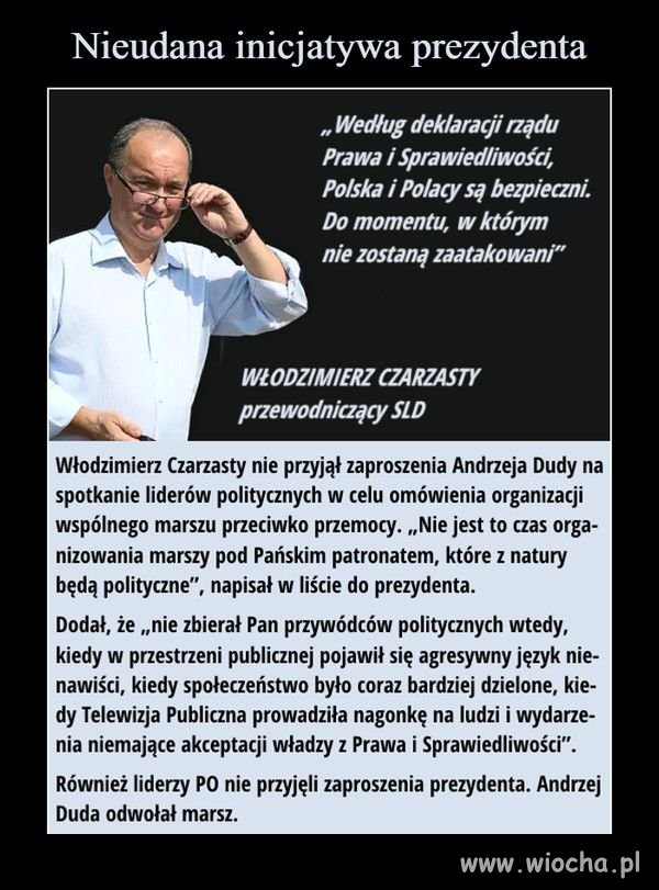 Taki marsz to byłaby