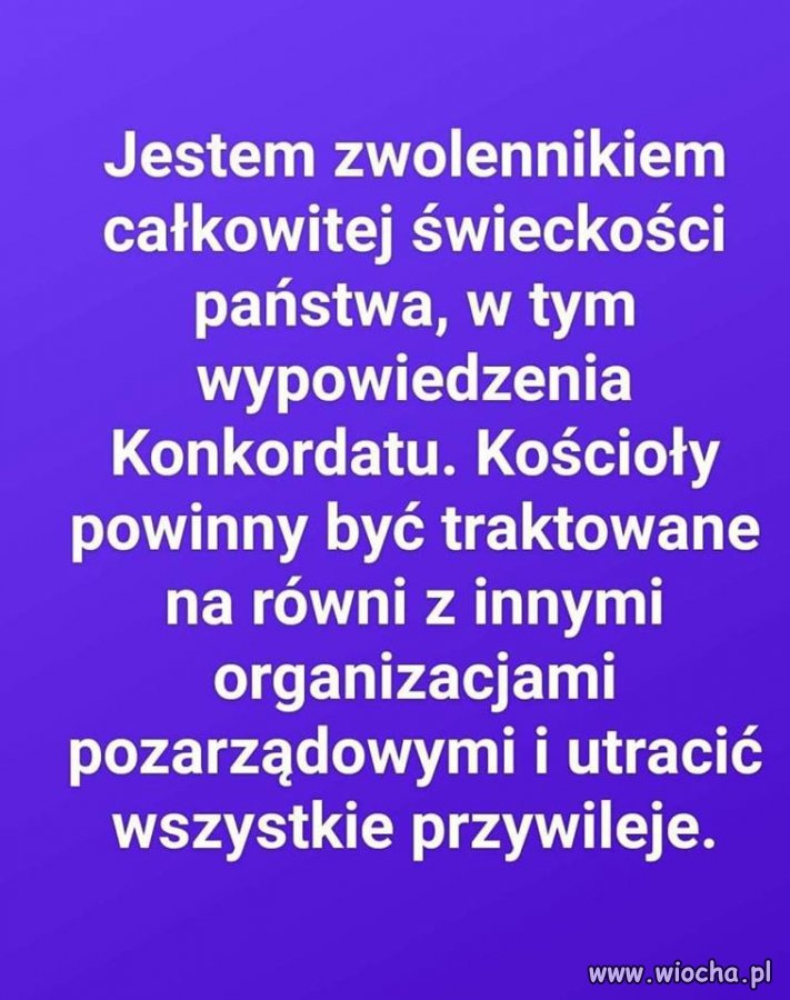 Podpisuję się obiema rękami