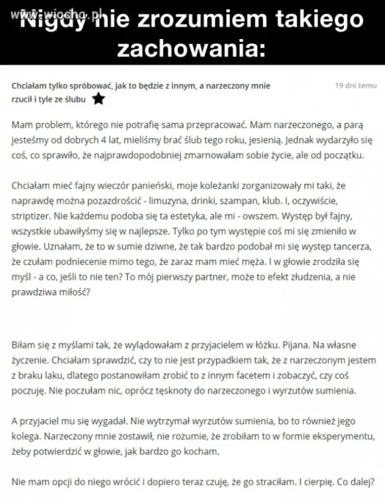 ...Biłam się z myślami...
