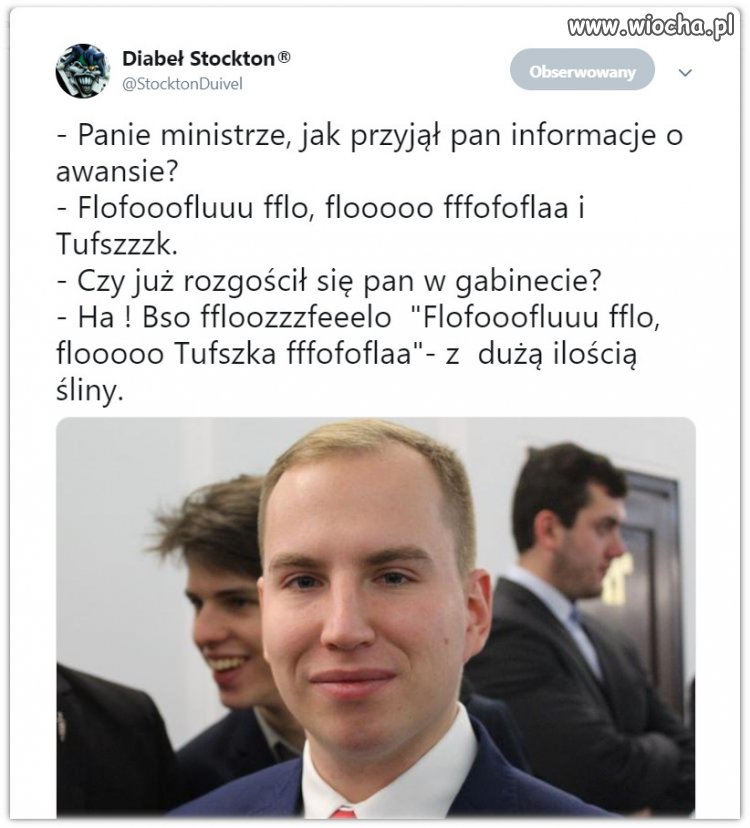 Pierwszy wywiad z nowym ministrem