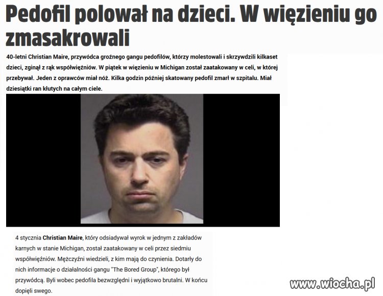 Dobrze mu tak...