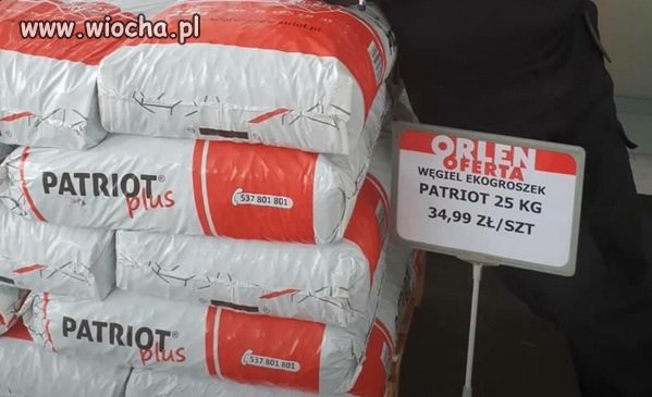 Chcieliście, macie. Patriotyczny węgiel. 