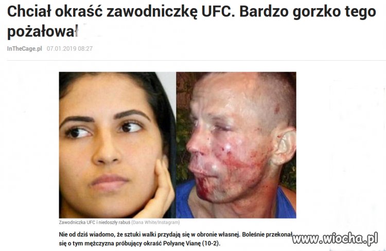 Źle gościu trafił