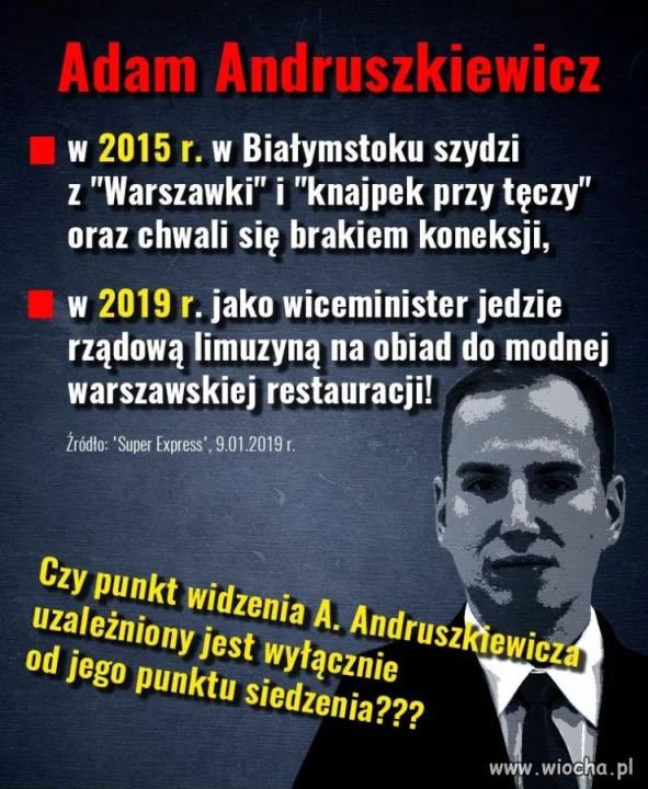 To są te jego 