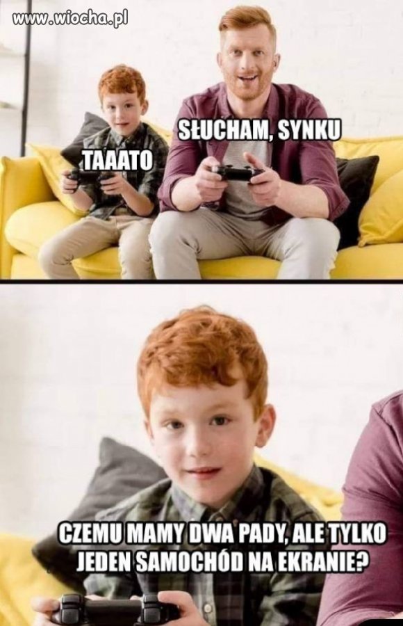 Czemu mamy dwa pady
