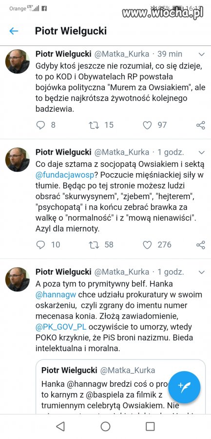 Matka Kurka i jego nawiedzone poglądy