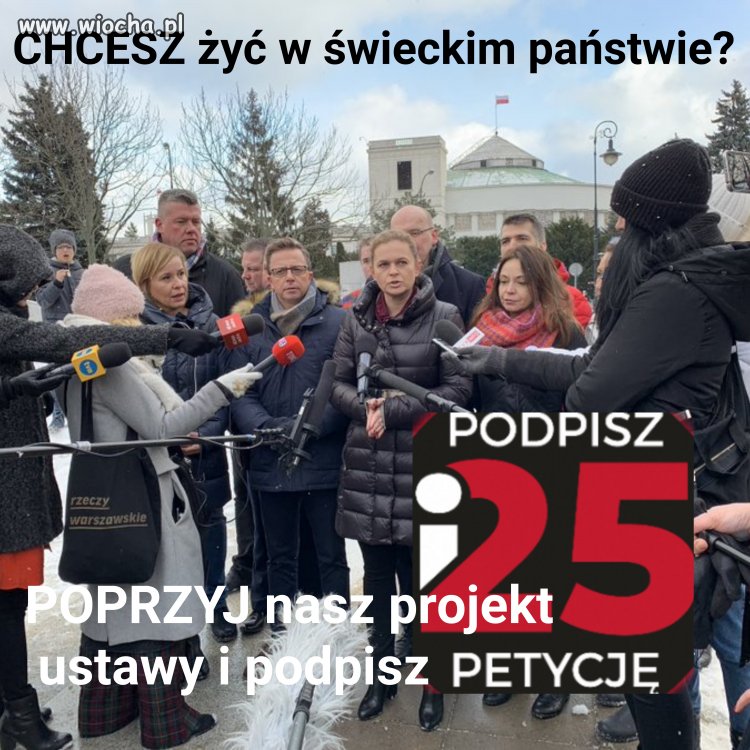"Nie ma naszej zgody, by Kościół pisał ustawy".