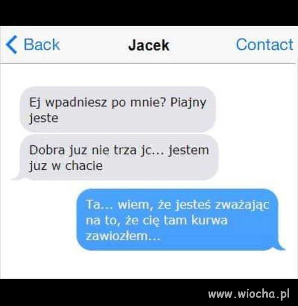 Ej, wpadniesz po mnie?