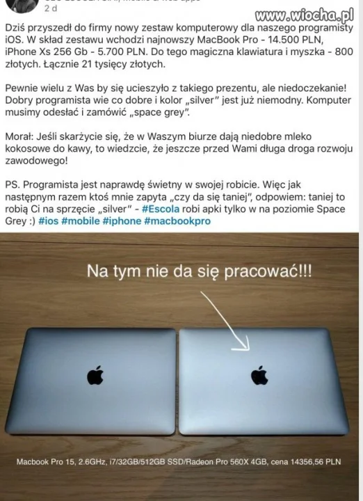 I dlatego właśnie nie poszedłem 