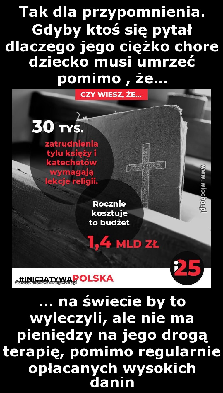 Tak dla przypomnienia. Gdyby ktoś się pytał