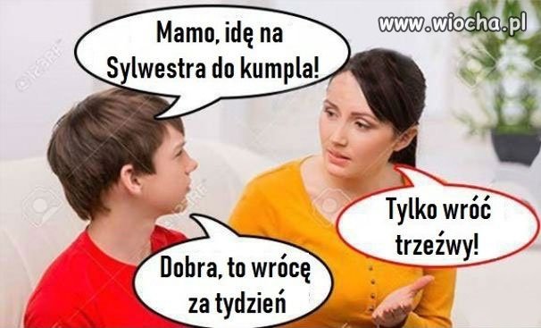 Udał się synek
