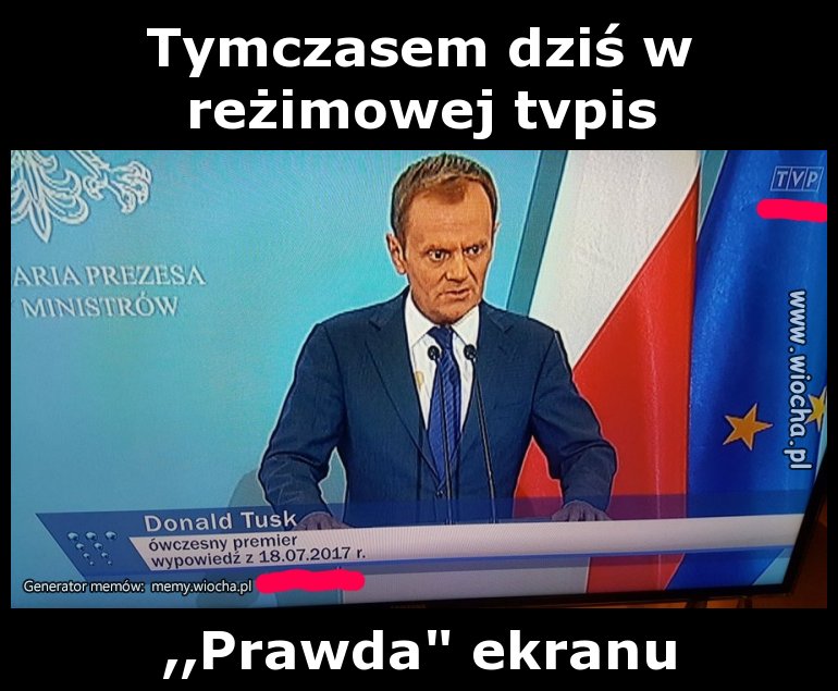 Tymczasem dziś w reżimowej tvpis