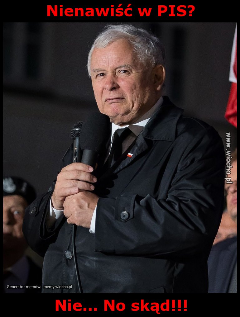 Nienawiść w PIS?