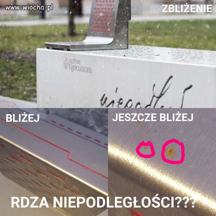 I jeszcze raz słynne laweczki  pisu