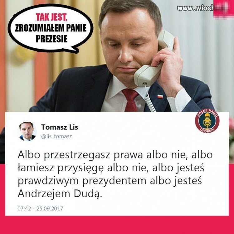 Prezydent długopis