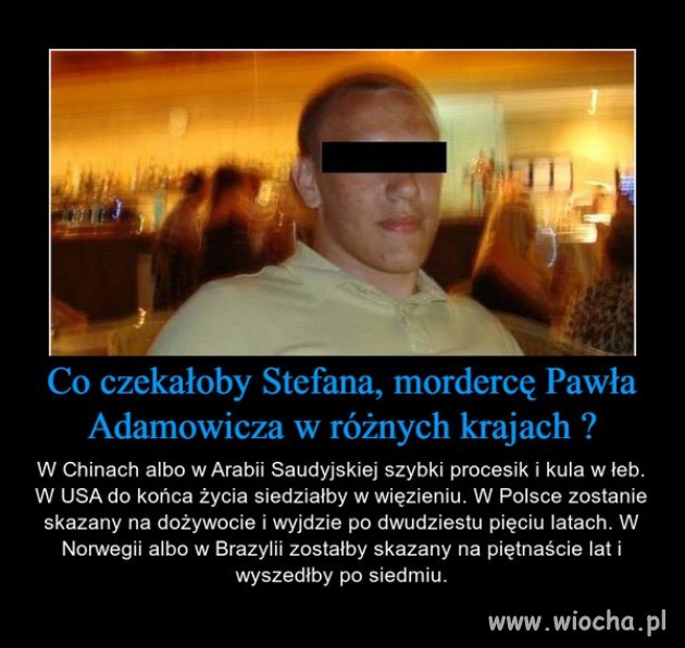 W Chinach i Arabii Saudyjskiej byłoby najlepiej