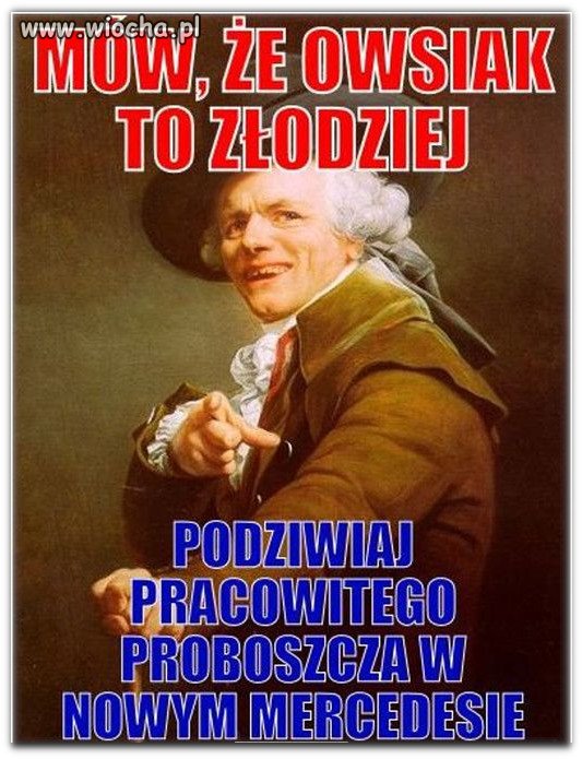 Prawak nie widzi w tym sprzeczności