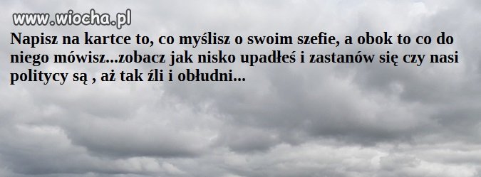Do przemyślenia