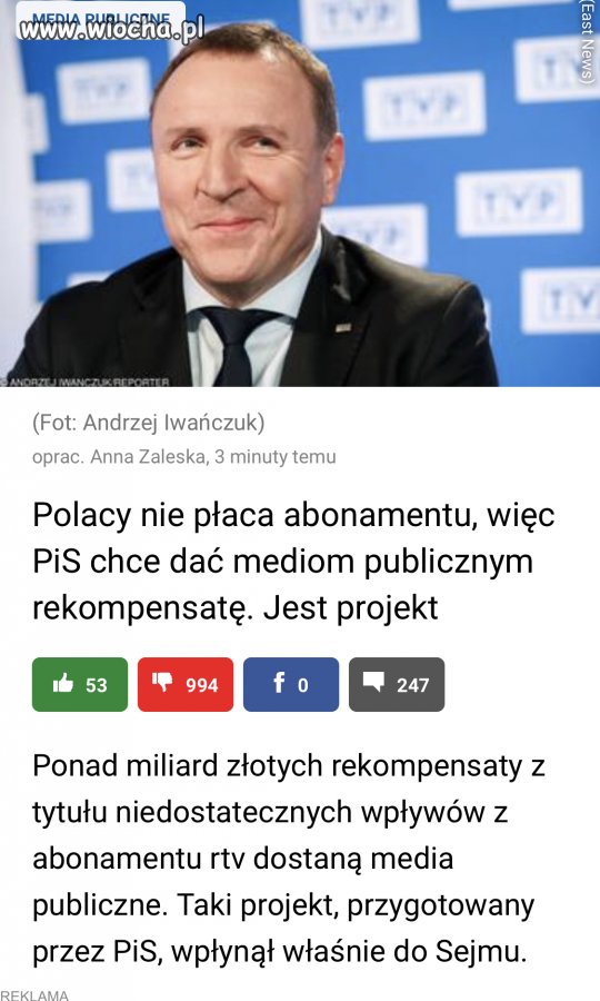 Miliard dla TVPis