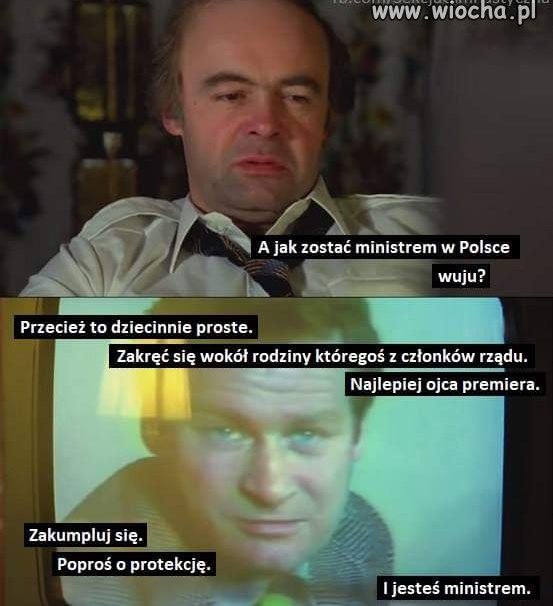 Jak zostać ministrem