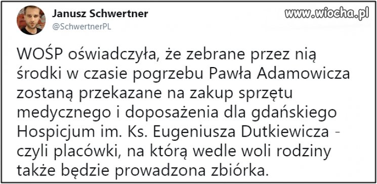  Czy kogoś z Caritas, kościoła, rządu 
