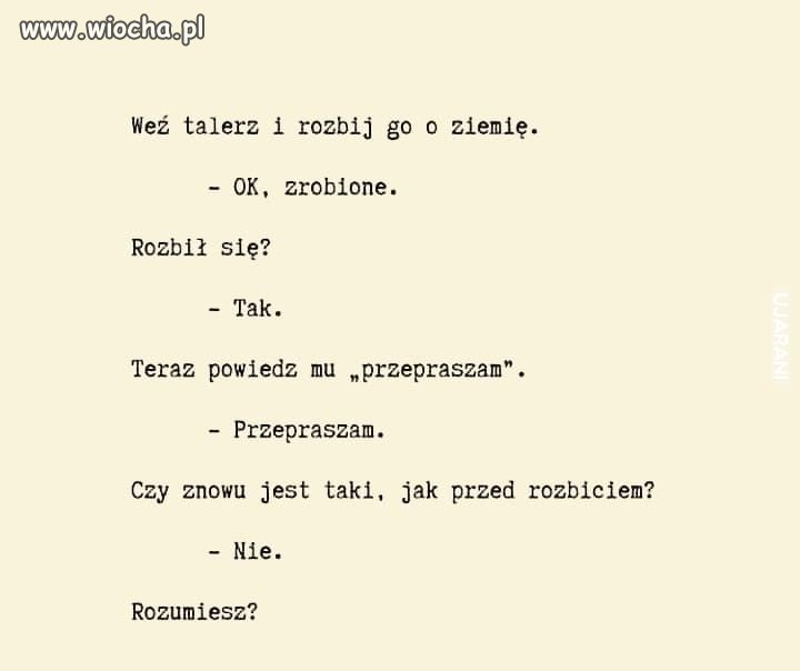 Rozumiesz ?