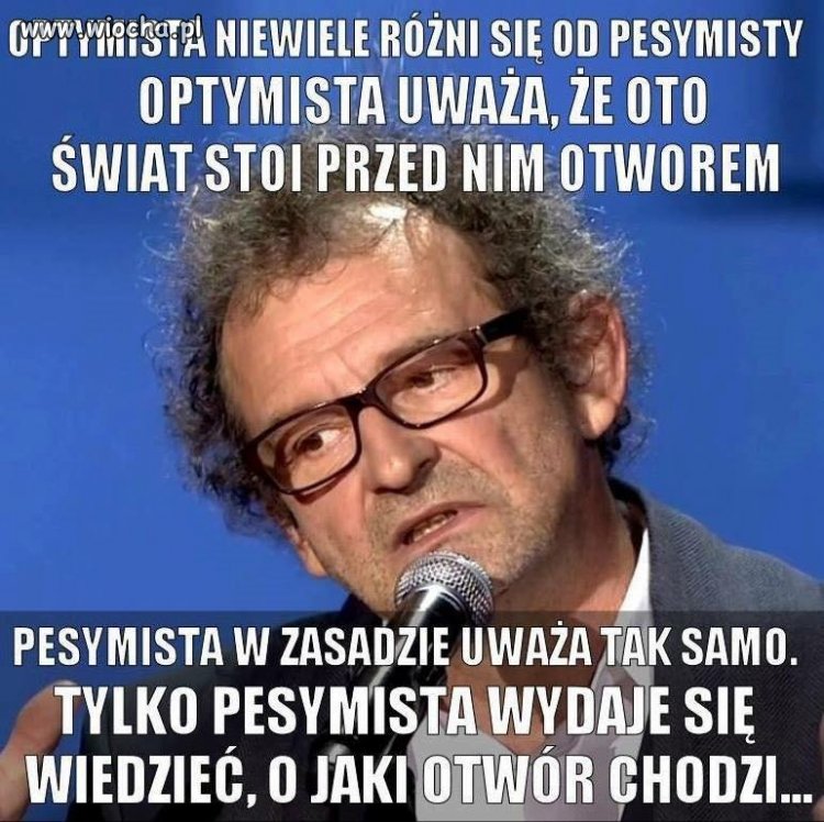 Andrzej jak zawsze, idealnie w punkt
