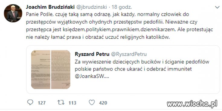 Uraziła uczucia religijne