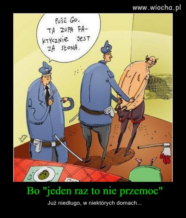 Bo jeden raz to nie jest przemoc