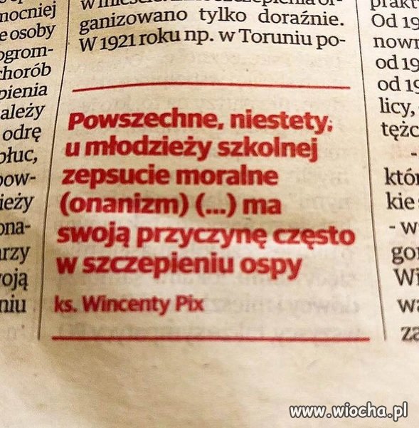 Do autyzmu dołączył właśnie onanizm poszczepienny.