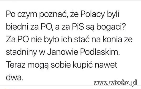 I jeszcze pod warunkiem,że to nie są