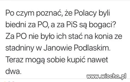 I jeszcze pod warunkiem,że to nie są