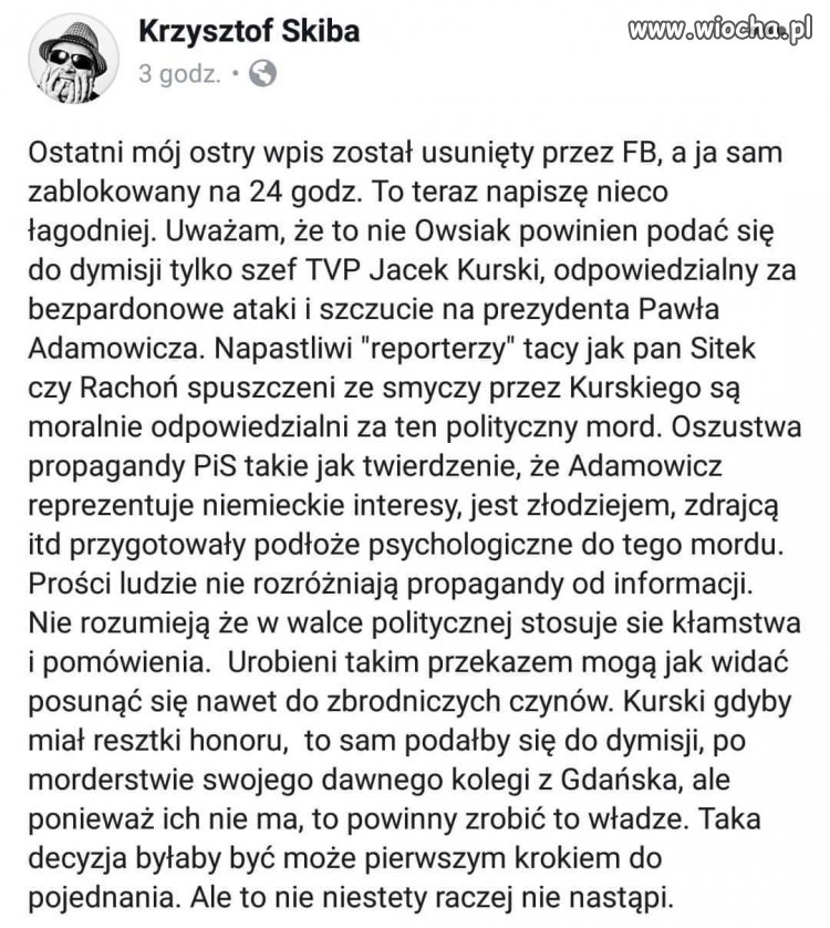 Trudno się z tym nie zgodzić 